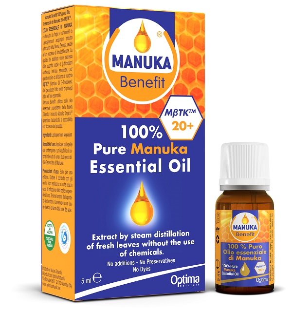 MANUKA BENEFIT OLIO ESSENZIALE DI MANUKA 5 ML - Farmacia De Pasquale