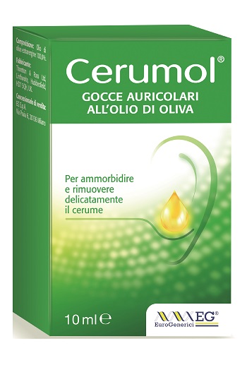CERUMOL GOCCE AURICOLARI 10 ML - Farmacia De Pasquale