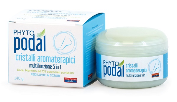 PHYTOPODAL MULTIFUNZIONE 5 IN 1 CRISTALLI AROMATERAPICI 140 G - Farmacia De Pasquale