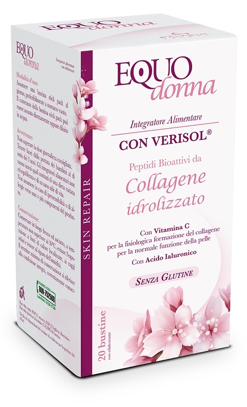 EQUODONNA COLLAGENE PELLE 20 BUSTE - Farmacia De Pasquale