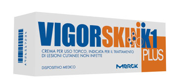 VIGORSKIN K1 PLUS CREMA PER LESIONI CUTANEE NON INFETTE 100 ML - Farmacia De Pasquale