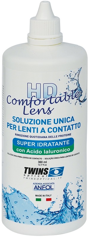HD COMFORT LENS SOLUZIONE UNICA PER LENTI A CONTATTO 360 ML - Farmacia De Pasquale