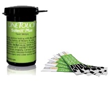 STRISCE MISURAZIONE GLICEMIA ONETOUCH SELECT PLUS 25 STRISCE - Farmacia De Pasquale