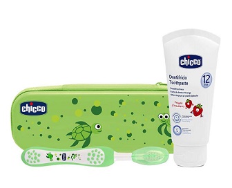 CHICCO SET DENTALE VERDE CON FLUORO - Farmacia De Pasquale