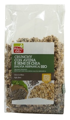 FSC CRUNCHY CON AVENA E SEMI DI CHIA BIO CON OLIO DI GIRASOLE SENZA OLIO DI PALMA 375 G - Farmacia De Pasquale