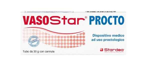 VASOSTAR CREMA PROCTOLOGICA 30 G - Farmacia De Pasquale