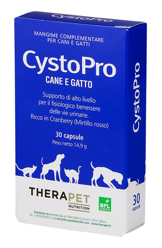 CYSTOPRO THERAPET 30 CAPSULE - Farmacia De Pasquale