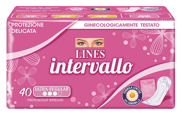 PROTEGGISLIP LINES INTERVALLO RIPIEGATO 40 PEZZI - Farmacia De Pasquale
