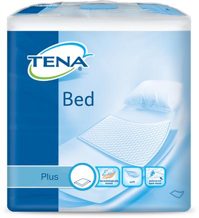 TRAVERSA PER INCONTINENZA NON RIMBOCCABILE TENA BED PLUS 60X40CM 40 PEZZI - Farmacia De Pasquale
