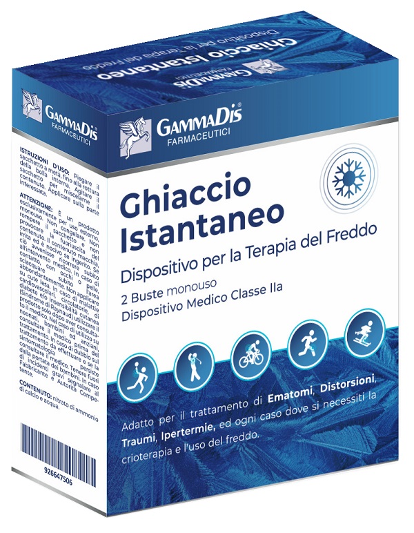GHIACCIO ISTANTANEO TNT GAMMADIS 2 PEZZI GAMMADIS - Farmacia De Pasquale