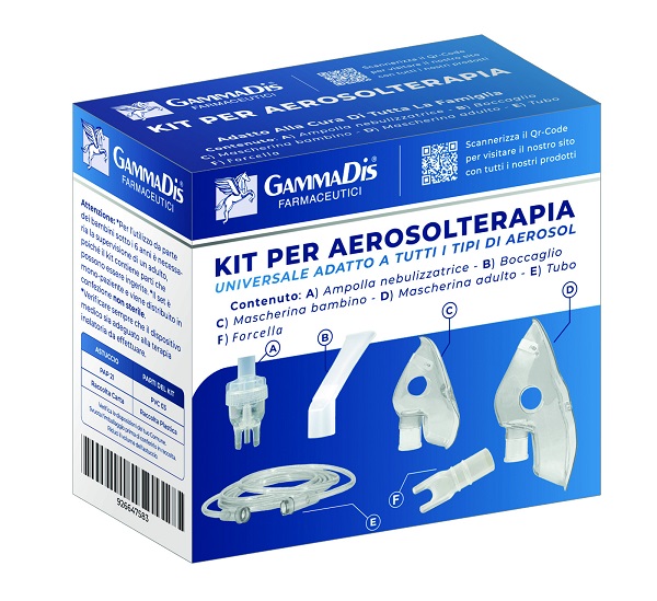 KIT AEROSOL COMPLETO GAMMADIS - Farmacia De Pasquale