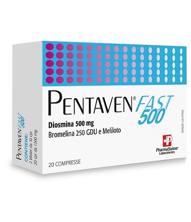 PENTAVEN FAST 500 20 COMPRESSE - Farmacia De Pasquale