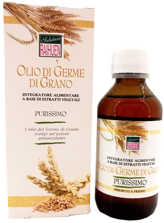 RAIHUEN OLIO GERME DI GRANO GRADO ALIMENTARE 100 ML - Farmacia De Pasquale
