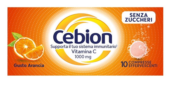 CEBION EFFERVESCENTE VIT C SENZA ZUCCHERO 10 COMPRESSE - Farmacia De Pasquale