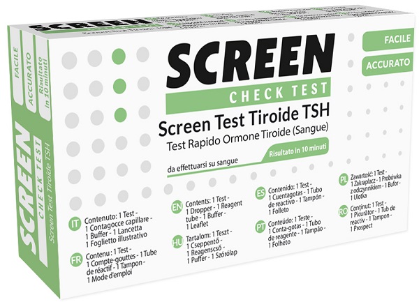 SCREEN TEST RAPIDO ORMONE TIROIDE-STIMOLANTE TSH NEL SANGUE - Farmacia De Pasquale
