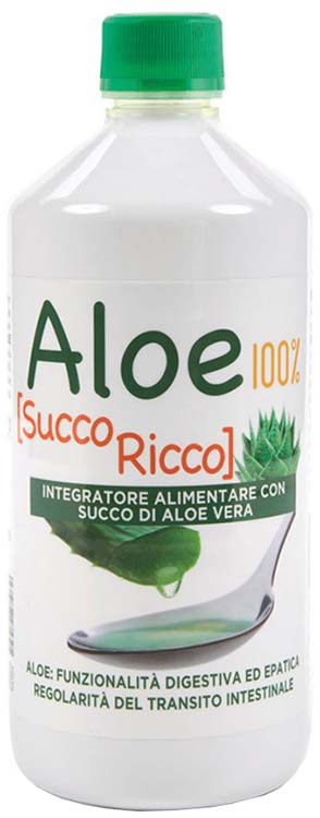 ALOE SUCCO E POLPA 100% 1 LITRO - Farmacia De Pasquale