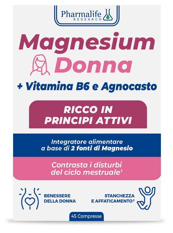 MAGNESIUM DONNA 45 COMPRESSE - Farmacia De Pasquale