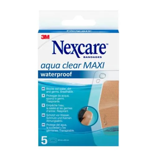 CEROTTO NEXCARE AQUA 360 60X89 MAXI 5 PEZZI - Farmacia De Pasquale
