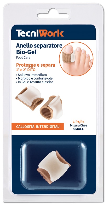 BIO-GEL ANELLO SEPARATORE PER ALLUCE S 1 PEZZO - Farmacia De Pasquale