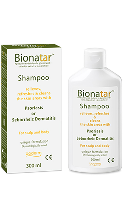 BIONATAR SHAMPOO INDICATO IN PRESENZA DI SINTOMI DI PSORIASI E DERMATITE SEBORROICA 200 ML - Farmacia De Pasquale
