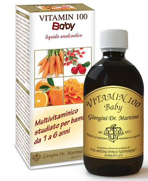 VITAMIN 100 BABY LIQUIDO ANALCOLICO 500 ML - Farmacia De Pasquale
