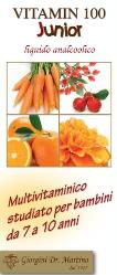 VITAMIN 100 JUNIOR LIQUIDO ANALCOLICO 200 ML - Farmacia De Pasquale