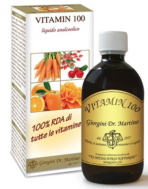 VITAMIN 100 LIQUIDO ANALCOLICO 500 ML - Farmacia De Pasquale