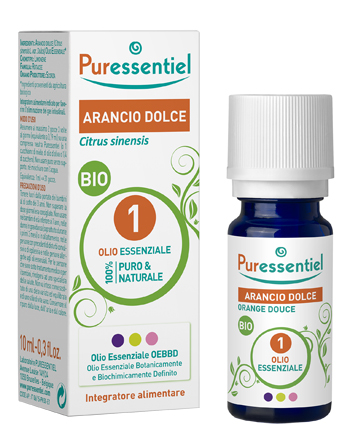PURESSENTIEL ARANCIO DOLCE OLIO ESSENZIALE BIO 10 ML - Farmacia De Pasquale