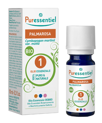 PURESSENTIEL PALMAROSA OLIO ESSENZIALE BIO 10 ML - Farmacia De Pasquale