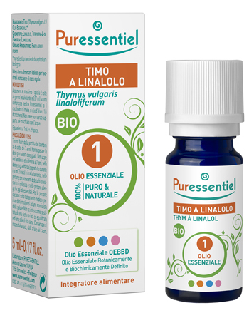 PURESSENTIEL LINO LINALOLO OLIO ESSENZIALE BIO 5 ML - Farmacia De Pasquale