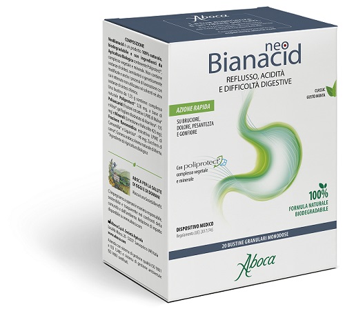 NEOBIANACID 20 BUSTINE MONODOSE 1,55 G - Farmacia De Pasquale