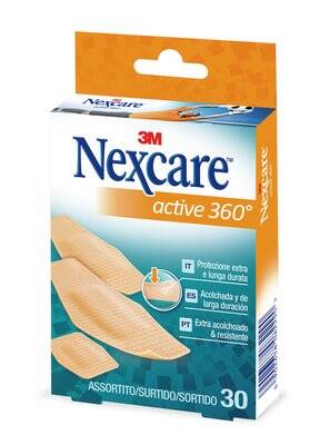 CEROTTO NEXCARE ACTIVE 360 GRADI 30 PEZZI ASSORTITI - Farmacia De Pasquale