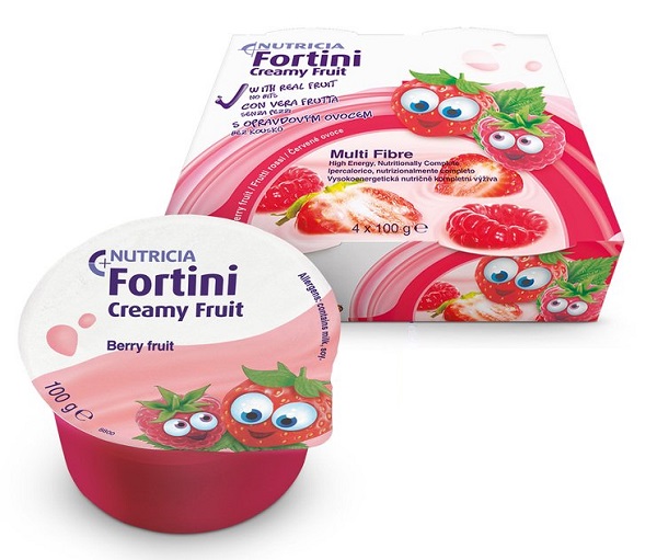 FORTINI CREAMY FRUIT MULTI FIBRE FRUTTI ROSSI 4X100 G - Farmacia De Pasquale