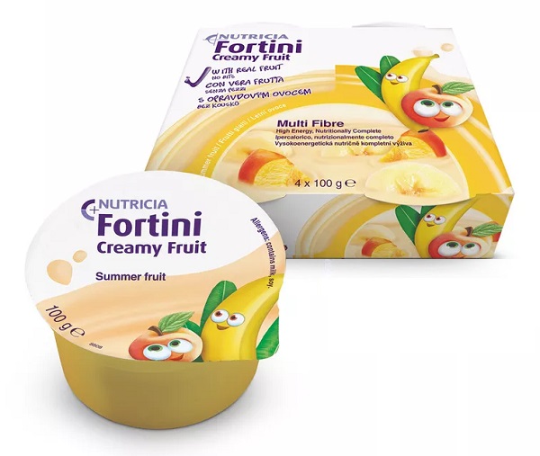 FORTINI CREAMY FRUIT MULTI FIBRE FRUTTI GIALLI 4X100 G - Farmacia De Pasquale