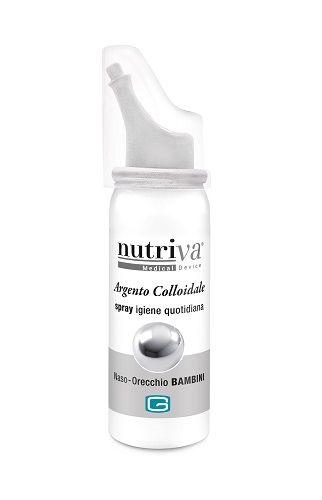 NUTRIVA ARGENTO COLLOIDALE NASO/ORECCHIE 30 ML - Farmacia De Pasquale