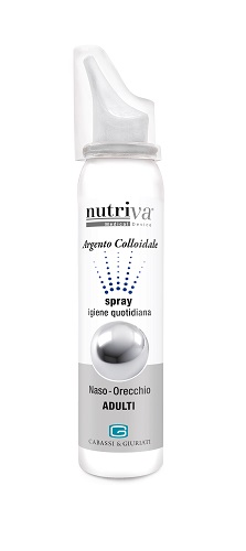 NUTRIVA ARGENTO COLLOIDALE NASO/ORECCHIE 100 ML - Farmacia De Pasquale