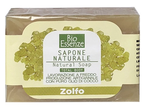 BIO ESSENZE SAPONE NATURALE ZOLFO 100 G - Farmacia De Pasquale