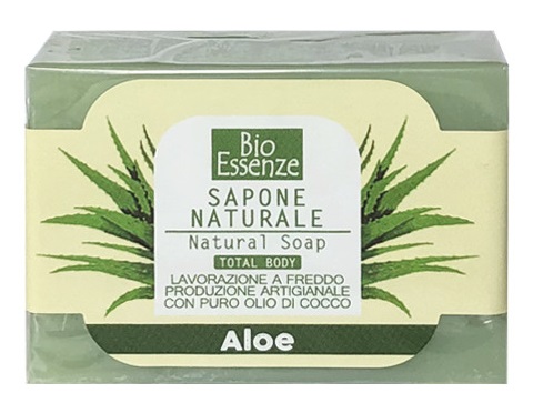 BIO ESSENZE SAPONE NATURALE ALOE 100 G - Farmacia De Pasquale