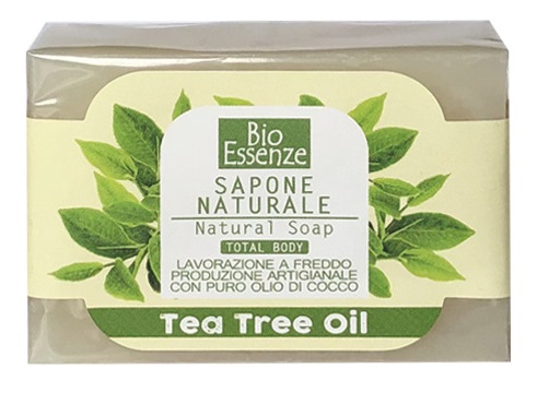 BIO ESSENZE SAPONE NATURALE TEA TREE OIL 100 G - Farmacia De Pasquale