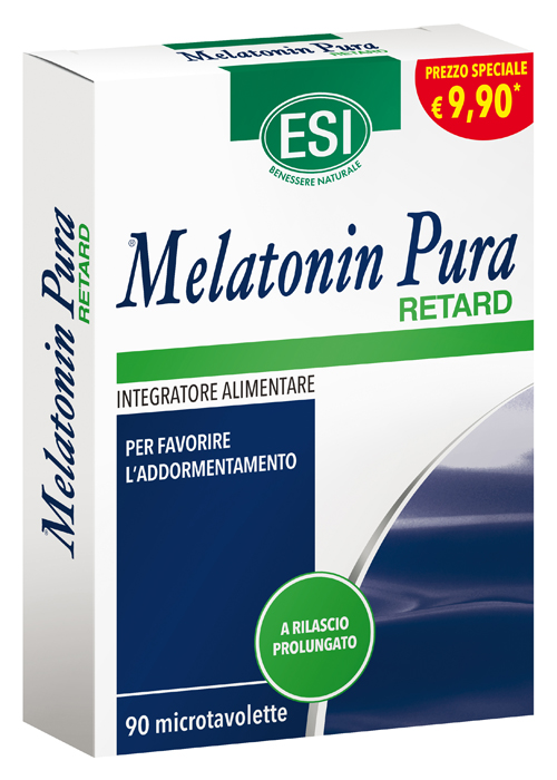 ESI MELATONIN PURA RETARD 90 MICROTAVOLETTE OFFERTA - Farmacia De Pasquale