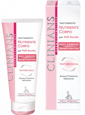 CLINIANS DERMOCOSMETIQUE TRATTAMENTO NUTRIENTE CORPO 200 ML - Farmacia De Pasquale
