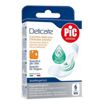 CEROTTO PIC DELICATE DITA ANTIBATTERICO 6 PEZZI - Farmacia De Pasquale
