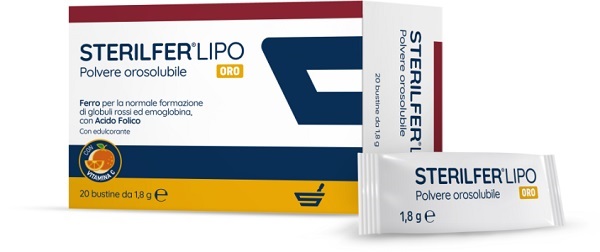 STERILFER LIPO ORO 20 BUSTINE - Farmacia De Pasquale