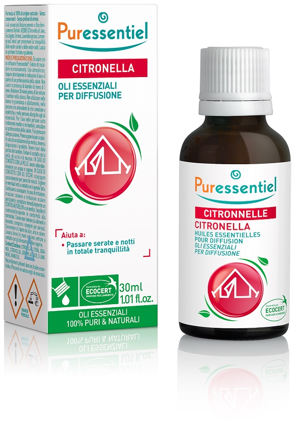 PURESSENTIEL MISCELA CITRONELLA 30 ML - Farmacia De Pasquale