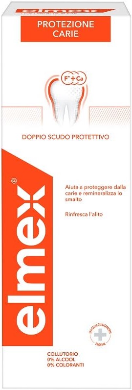 ELMEX PROTEZIONE CARIE COLLUTORIO FLUORURO AMMINICO 400 ML - Farmacia De Pasquale