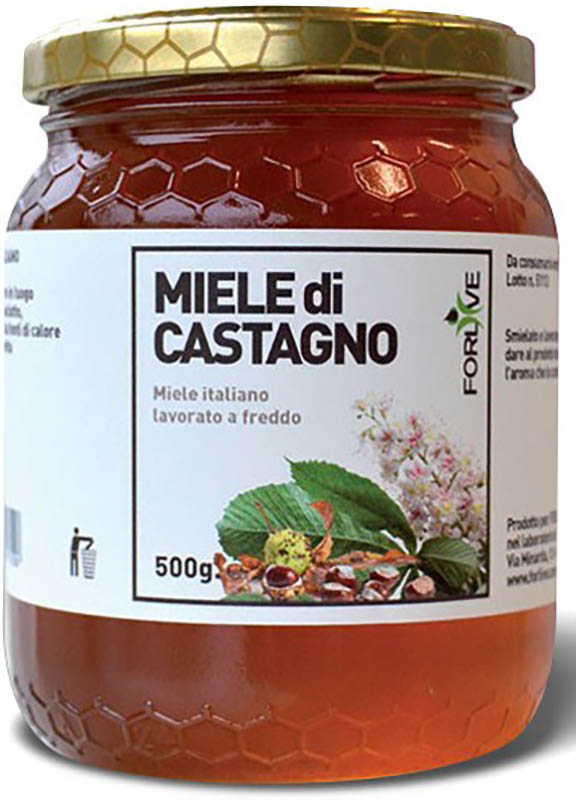 MIELE DI CASTAGNO 500 G - Farmacia De Pasquale
