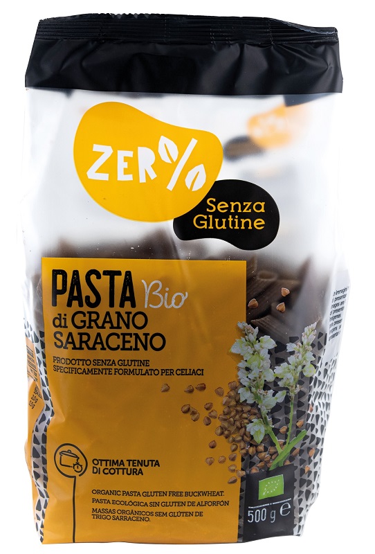 ZERO% GLUTINE PENNE DI GRANO SARACENO BIO 500 G - Farmacia De Pasquale