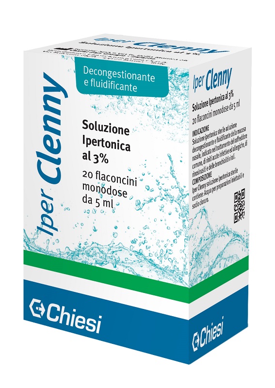 IPER CLENNY SOLUZIONE IPERTONICA MONODOSE 20 FLACONI 2 ML - Farmacia De Pasquale