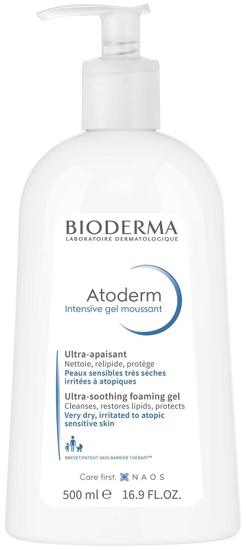 ATODERM INTENSIVE GEL MOUSSANT 500 ML - Farmacia De Pasquale