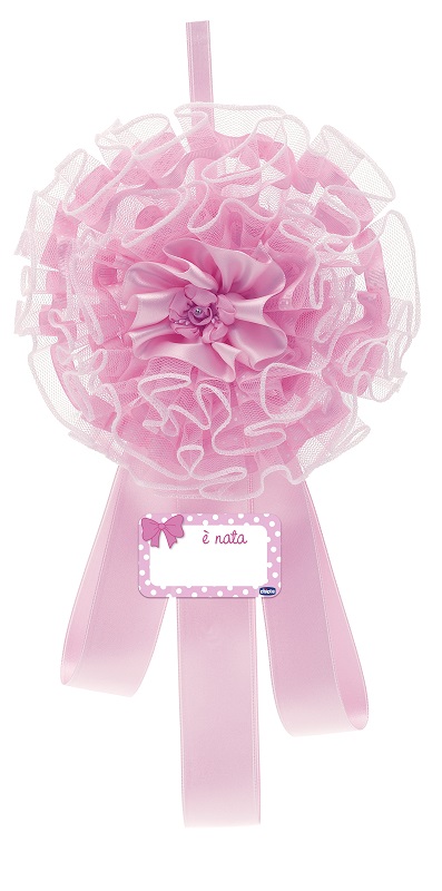 CHICCO ANNUNCIO NASCITA FIOCCO ROSA - Farmacia De Pasquale